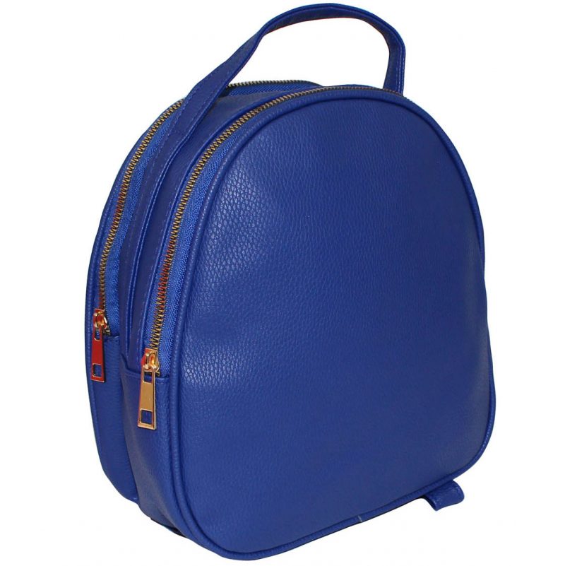 blue mini backpack